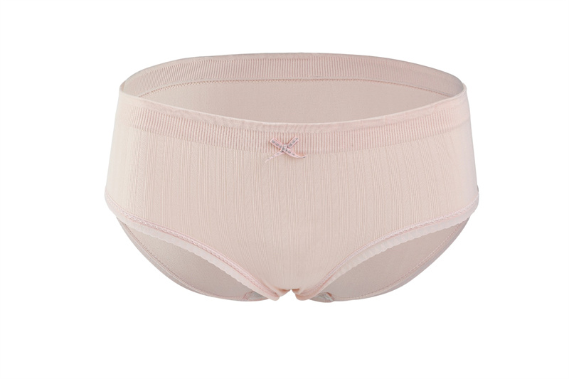 High Waisted Seamless Jacquard Panties