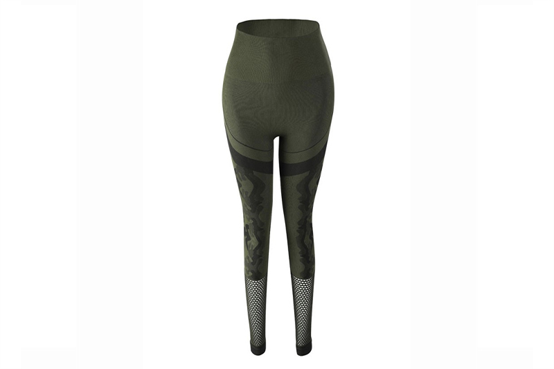 Ladies Seamless Sport Jacquard Leggings